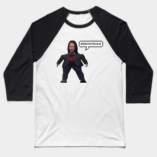 Mini Keanu Meme Baseball T-Shirt